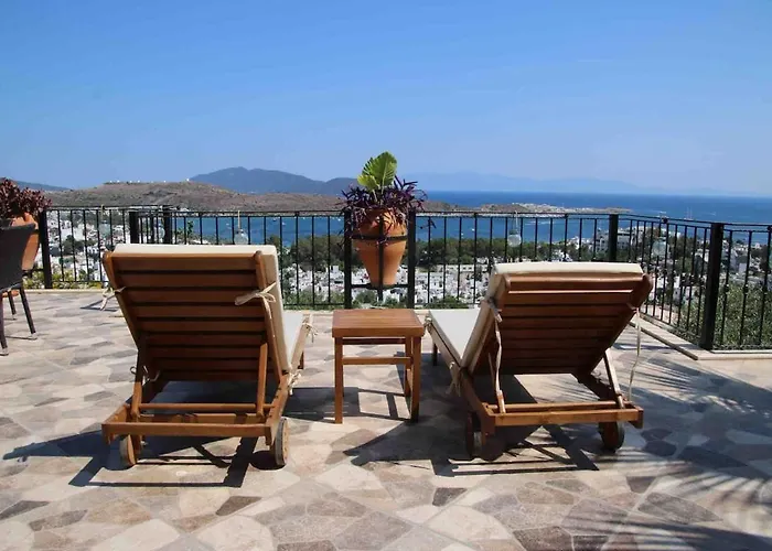 Luxury With Panoramic Sea View * 博德鲁姆